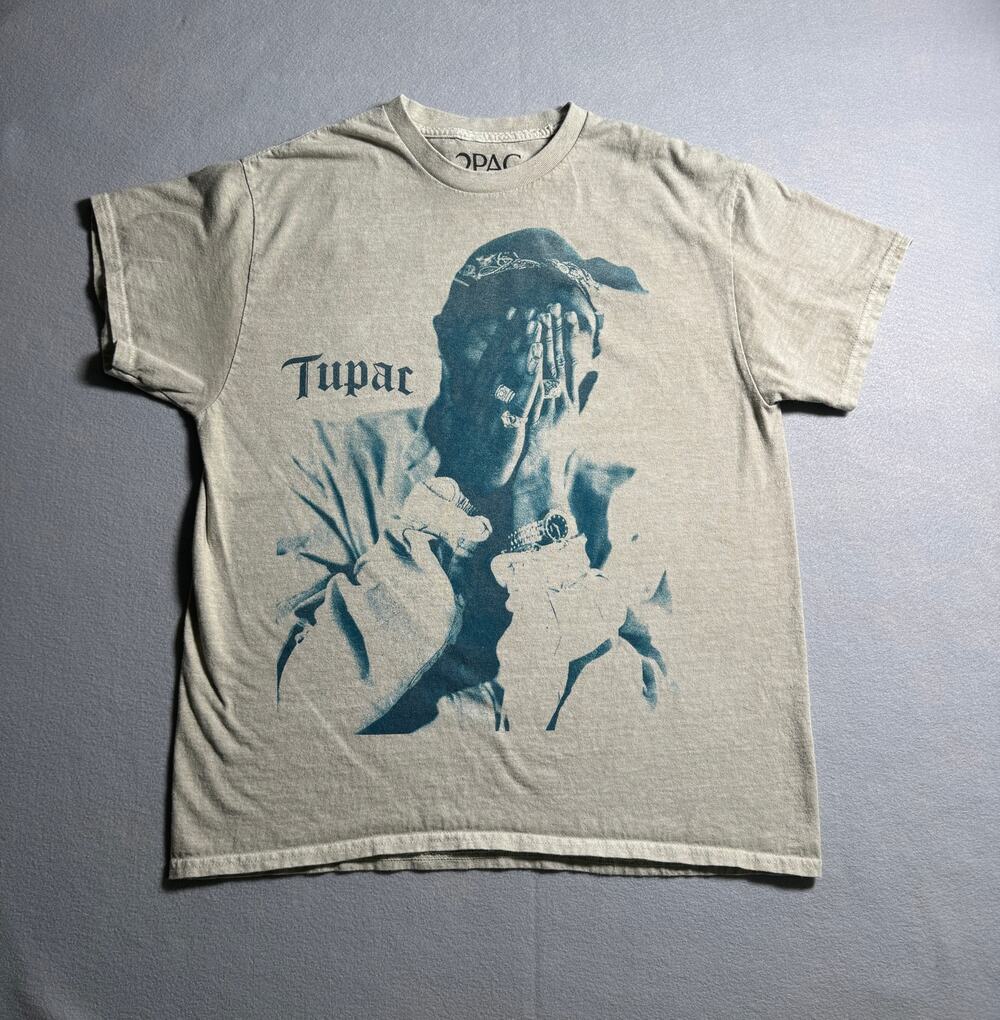 2Pac 2 Sided Portrait Me Against The World Size L